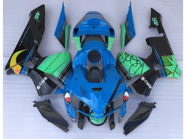 Squalo Blu & Verde 2005-2006 CBR600RR Carena Moto