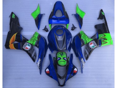 Squalo Blu & Verde 2007-2008 CBR600RR Carena Moto