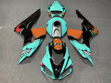Squalo Ciano 2006-2007 CBR1000RR Carena Moto