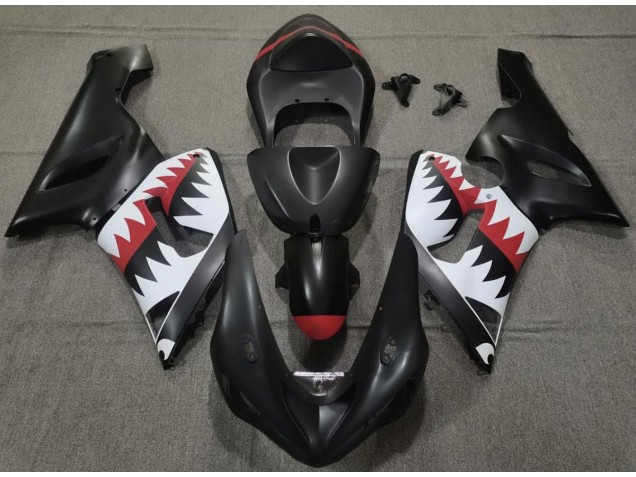 Squalo Nero Opaco 2005-2006 ZX6R Carena Moto