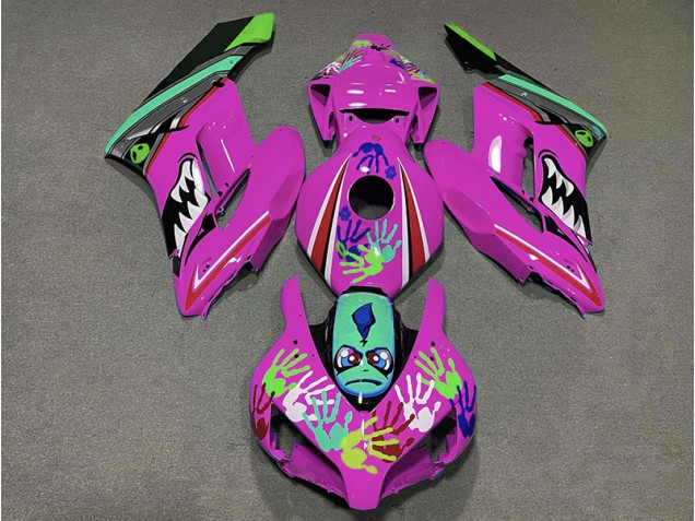 Squalo Rosa 2004-2005 CBR1000RR Carena Moto Squalo Rosa 2004-2005 CBR1000RR Carena Moto