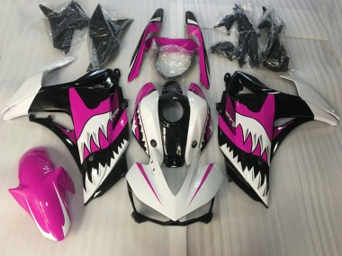 Squalo Rosa & Bianco 2015-2018 R3 Carena Moto