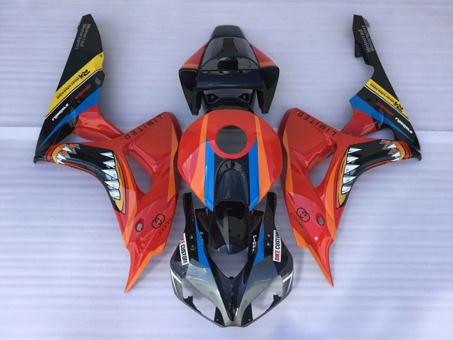 Squalo Rosso 2006-2007 CBR1000RR Carena Moto Squalo Rosso 2006-2007 CBR1000RR Carena Moto