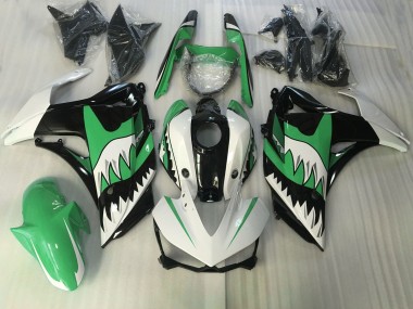 Squalo Verde & Bianco 2015-2018 R3 Carena Moto