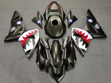 Squalo Verde Militare 2004-2005 ZX10R Carena Moto