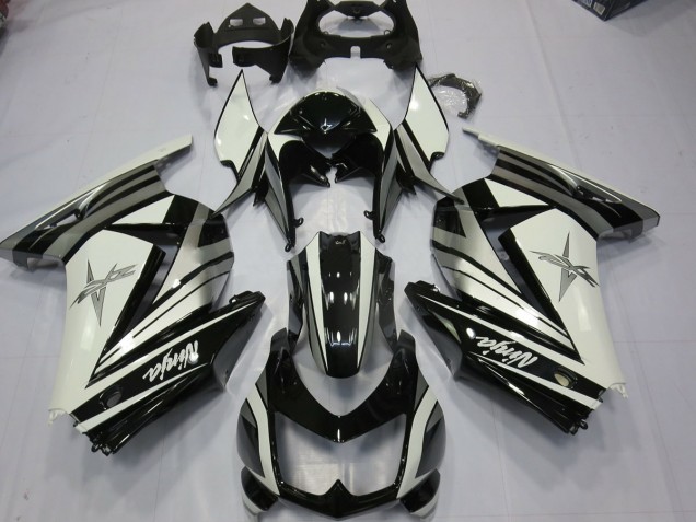 Stella D'Argento Bianca 2008-2012 Ninja 250 Carena Moto