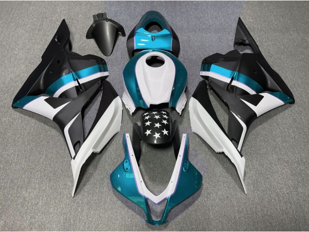 Stella Nera Opaca & Azzurra 2009-2012 CBR600RR Carena Moto