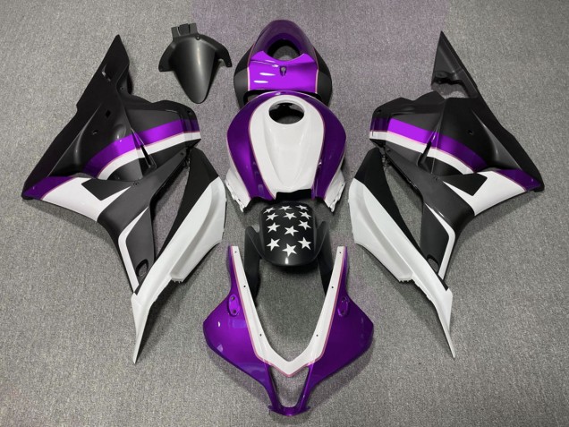 Stella Nera Opaca & Viola 2009-2012 CBR600RR Carena Moto