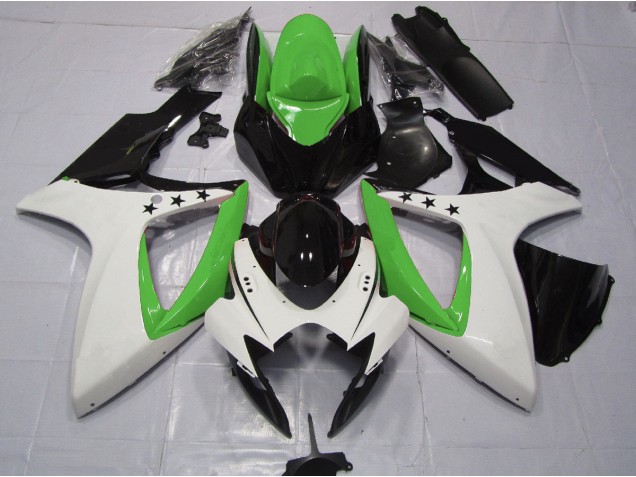 Stella Verde 2006-2007 GSXR 600-750 Carena Moto Stella Verde 2006-2007 GSXR 600-750 Carena Moto