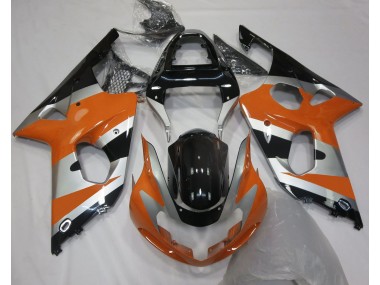 Stile Arancione Argento OEM 2000-2002 GSXR 1000 Carena Moto