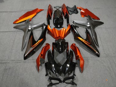 Stile Arancione Bruciato OEM 2008-2010 GSXR 600-750 Carena Moto