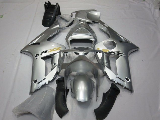 Stile Argento OEM 2003-2004 ZX6R Carena Moto Stile Argento OEM 2003-2004 ZX6R Carena Moto
