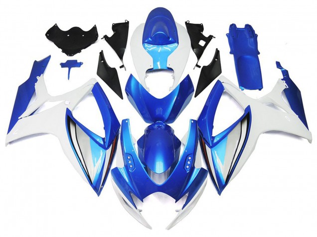 Stile Azzurro & Blu Intenso OEM 2006-2007 GSXR 600-750 Carena Moto Stile Azzurro & Blu Intenso OEM 2006-2007 GSXR 600-750 Carena Moto