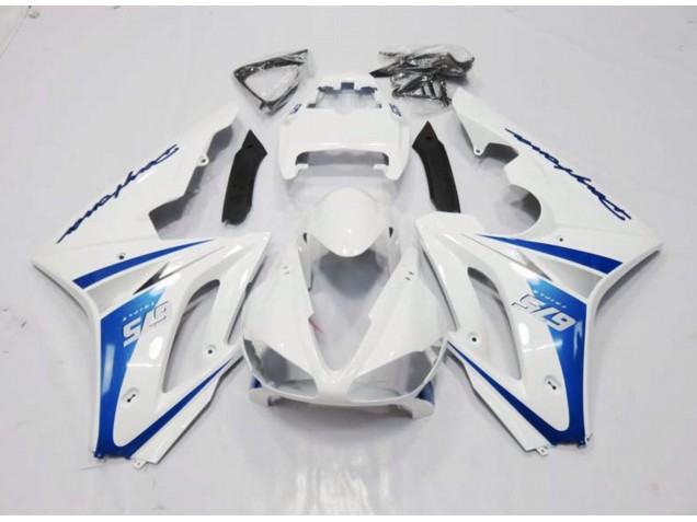 Stile Bianco & Blu 2006-2008 Daytona 675 Carena Moto Stile Bianco & Blu 2006-2008 Daytona 675 Carena Moto