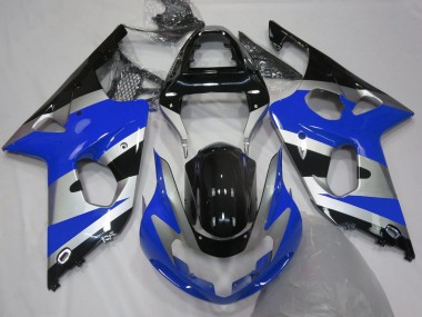 Stile Blu Argento OEM 2000-2002 GSXR 1000 Carena Moto