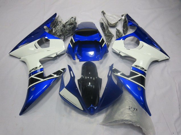 Stile Blu Bianco OEM 2003-2004 R6 Carena Moto Stile Blu Bianco OEM 2003-2004 R6 Carena Moto