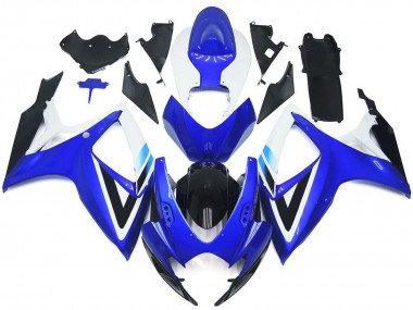 Stile Blu Intenso & Azzurro OEM 2006-2007 GSXR 600-750 Carena Moto