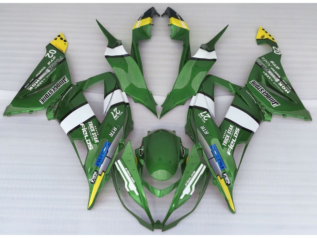 Stile Logo Verde 2013-2018 ZX6R Carena Moto Stile Logo Verde 2013-2018 ZX6R Carena Moto