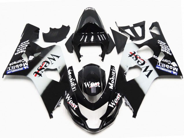 Stile Lucido West OEM 2004-2005 GSXR 600-750 Carena Moto Stile Lucido West OEM 2004-2005 GSXR 600-750 Carena Moto