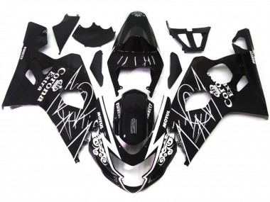 Stile Nero Lucido Corona 2004-2005 GSXR 600-750 Carena Moto