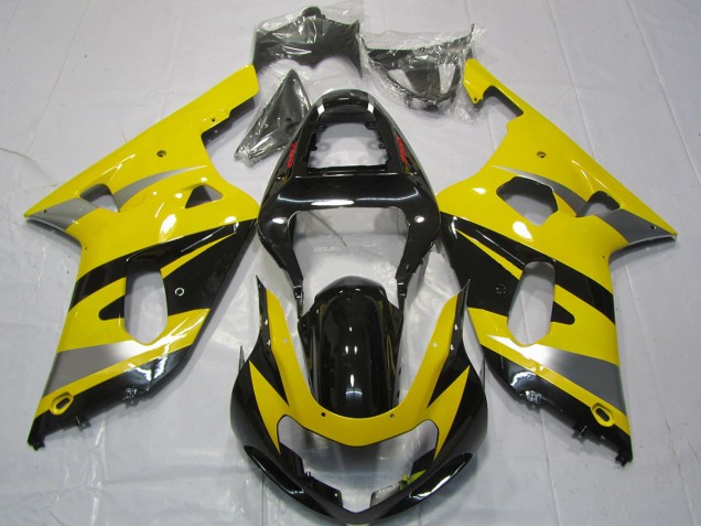 Stile OEM Giallo 2001-2003 GSXR 600-750 Carena Moto Stile OEM Giallo 2001-2003 GSXR 600-750 Carena Moto