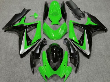 Stile OEM Verde 2006-2007 GSXR 600-750 Carena Moto