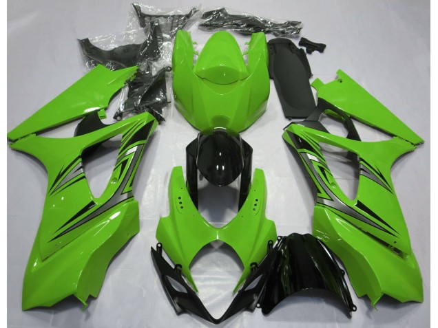 Stile OEM Verde 2007-2008 GSXR 1000 Carena Moto Stile OEM Verde 2007-2008 GSXR 1000 Carena Moto
