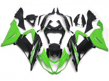 Stile OEM Vivace Verde & Nero 2013-2018 ZX6R Carena Moto