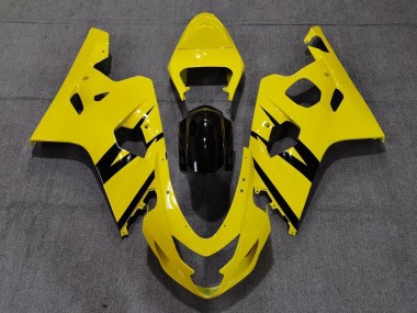 Stile Personalizzato OEM Giallo Brillante Brillante 2004-2005 GSXR 600-750 Carena Moto