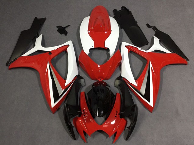 Stile Rosso 2006-2007 GSXR 600-750 Carena Moto Stile Rosso 2006-2007 GSXR 600-750 Carena Moto