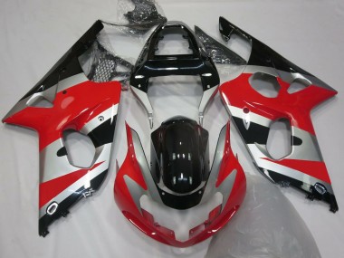 Stile Rosso Argento OEM 2000-2002 GSXR 1000 Carena Moto