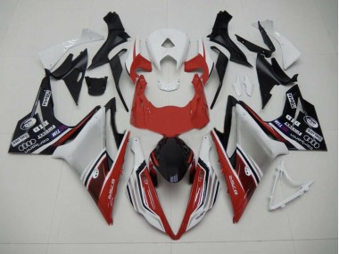 Stile Rosso Bianco & Nero 2013-2016 Daytona 675 Carena Moto