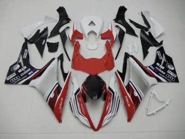 Stile Rosso Bianco & Nero 2013-2016 Daytona 675 Carena Moto