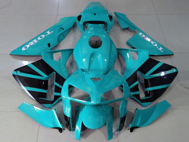 Stile Verde Acqua OEM 2005-2006 CBR600RR Carena Moto Stile Verde Acqua OEM 2005-2006 CBR600RR Carena Moto