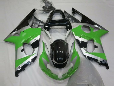 Stile Verde Argento OEM 2000-2002 GSXR 1000 Carena Moto