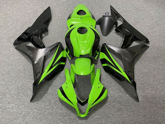 Stile Verde Elettrico OEM & Grigio 2007-2008 CBR600RR Carena Moto Stile Verde Elettrico OEM & Grigio 2007-2008 CBR600RR Carena Moto