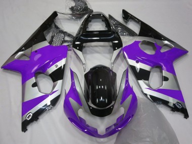 Stile Viola Argento OEM 2000-2002 GSXR 1000 Carena Moto