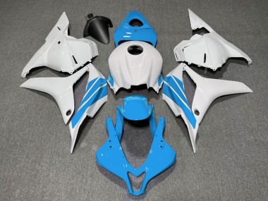 Striscia Laterale Azzurra & Bianca 2009-2012 CBR600RR Carena Moto
