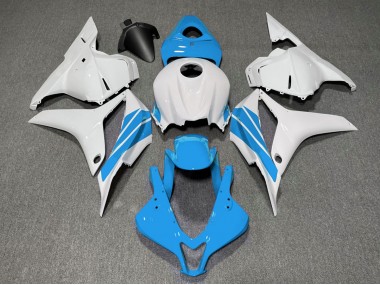 Striscia Laterale Azzurra & Bianca 2009-2012 CBR600RR Carena Moto