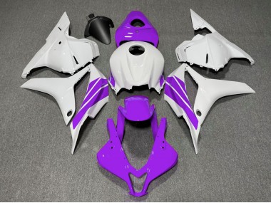 Striscia Laterale Viola & Bianca 2009-2012 CBR600RR Carena Moto