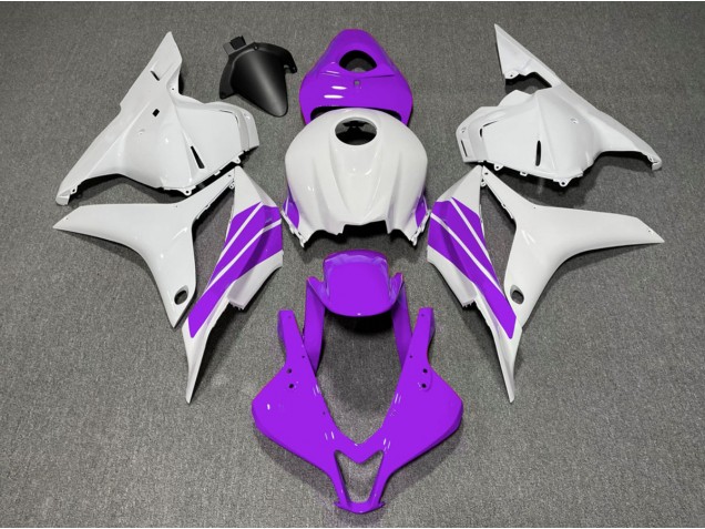 Striscia Laterale Viola & Bianca 2009-2012 CBR600RR Carena Moto Striscia Laterale Viola & Bianca 2009-2012 CBR600RR Carena Moto