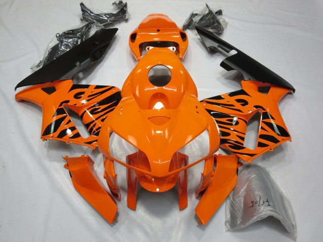 Tribale Arancione 2005-2006 CBR600RR Carena Moto Tribale Arancione 2005-2006 CBR600RR Carena Moto