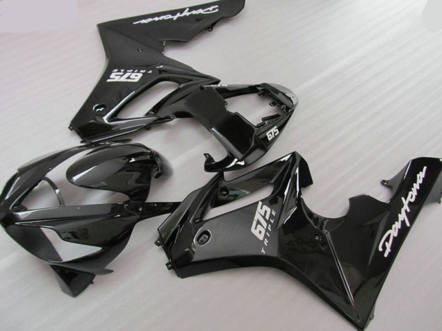 Triplo Nero 2006-2008 Daytona 675 Carena Moto Triplo Nero 2006-2008 Daytona 675 Carena Moto