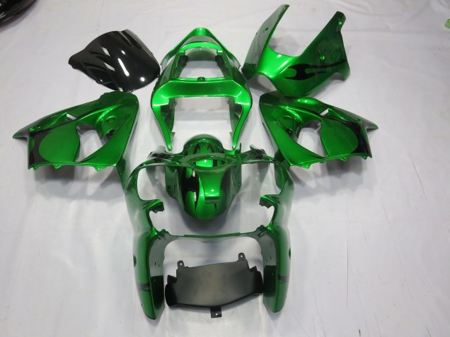 Verde 2000-2002 ZX6R Carena Moto Verde 2000-2002 ZX6R Carena Moto