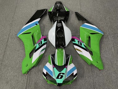Verde 6 2004-2005 CBR1000RR Carena Moto