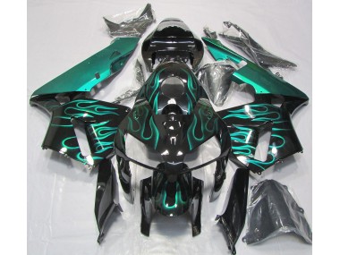 Verde Acqua Brillante Fiamma 2005-2006 CBR600RR Carena Moto