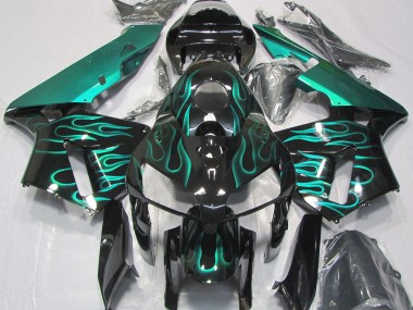 Verde Acqua Brillante Fiamma 2005-2006 CBR600RR Carena Moto