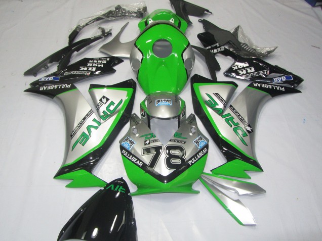Verde Argento 2012-2016 CBR1000RR Carena Moto Verde Argento 2012-2016 CBR1000RR Carena Moto