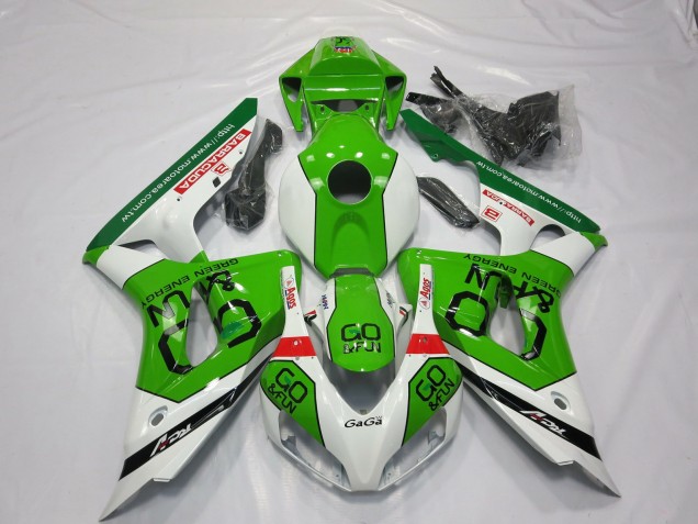 Verde & Bianco 2006-2007 CBR1000RR Carena Moto Verde & Bianco 2006-2007 CBR1000RR Carena Moto