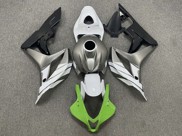Verde Bianco & Grigio 2007-2008 CBR600RR Carena Moto Verde Bianco & Grigio 2007-2008 CBR600RR Carena Moto